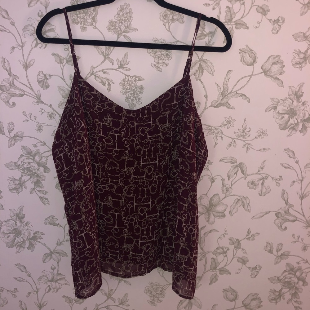 Maroon Top
